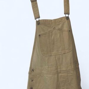 White Overalls with Front Pockets Old Navy M